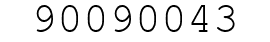 Number 90090043.
