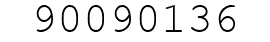 Number 90090136.