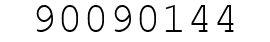Number 90090144.