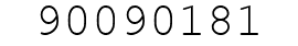 Number 90090181.