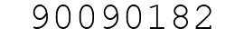 Number 90090182.