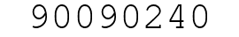 Number 90090240.