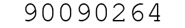 Number 90090264.