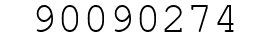 Number 90090274.