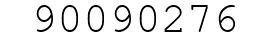 Number 90090276.