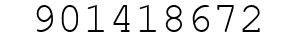 Number 901418672.