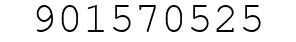 Number 901570525.