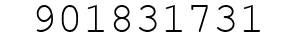 Number 901831731.