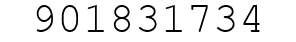 Number 901831734.