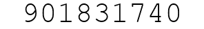 Number 901831740.