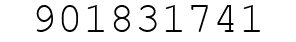 Number 901831741.