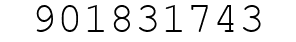Number 901831743.