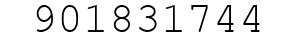 Number 901831744.
