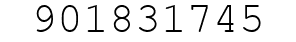 Number 901831745.