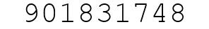 Number 901831748.