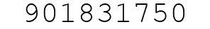 Number 901831750.