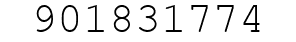 Number 901831774.
