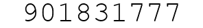 Number 901831777.