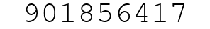 Number 901856417.