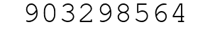 Number 903298564.