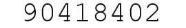 Number 90418402.