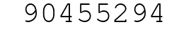 Number 90455294.