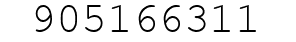 Number 905166311.