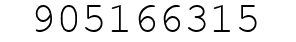 Number 905166315.