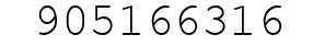 Number 905166316.