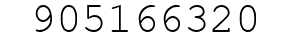 Number 905166320.