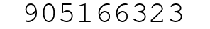 Number 905166323.