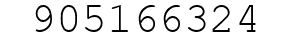 Number 905166324.