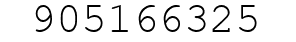 Number 905166325.