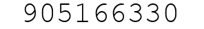 Number 905166330.