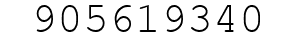 Number 905619340.