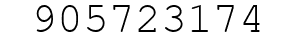Number 905723174.