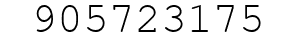 Number 905723175.