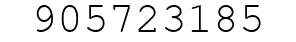 Number 905723185.