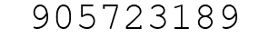 Number 905723189.