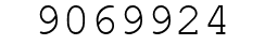 Number 9069924.