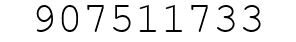 Number 907511733.