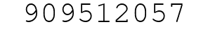 Number 909512057.