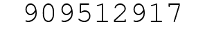 Number 909512917.