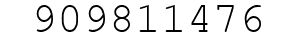 Number 909811476.