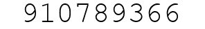 Number 910789366.