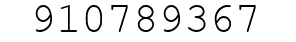 Number 910789367.