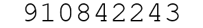 Number 910842243.