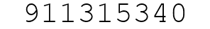 Number 911315340.