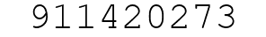 Number 911420273.