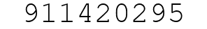 Number 911420295.